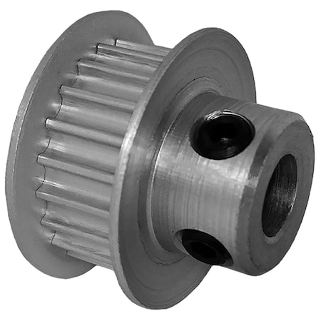 B&B Manufacturing 20-3M06-6FA3, Timing Pulley, Aluminum, Clear Anodized 20-3M06-6FA3